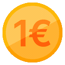 1€ Coin animation